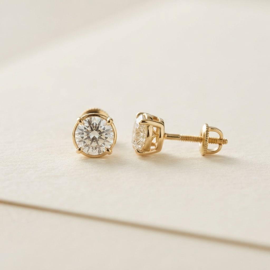 Alba Diamond Studs