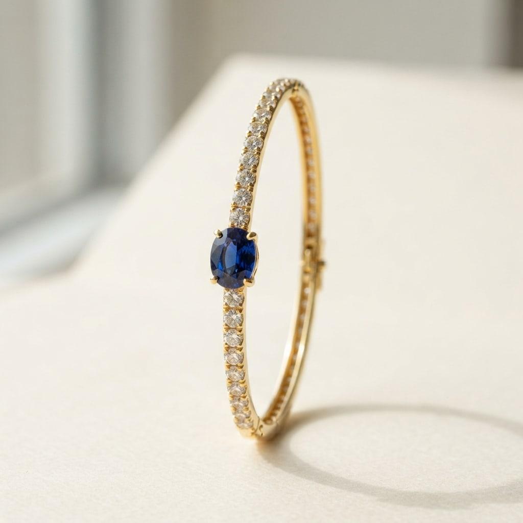 Centro Sapphire Bangle