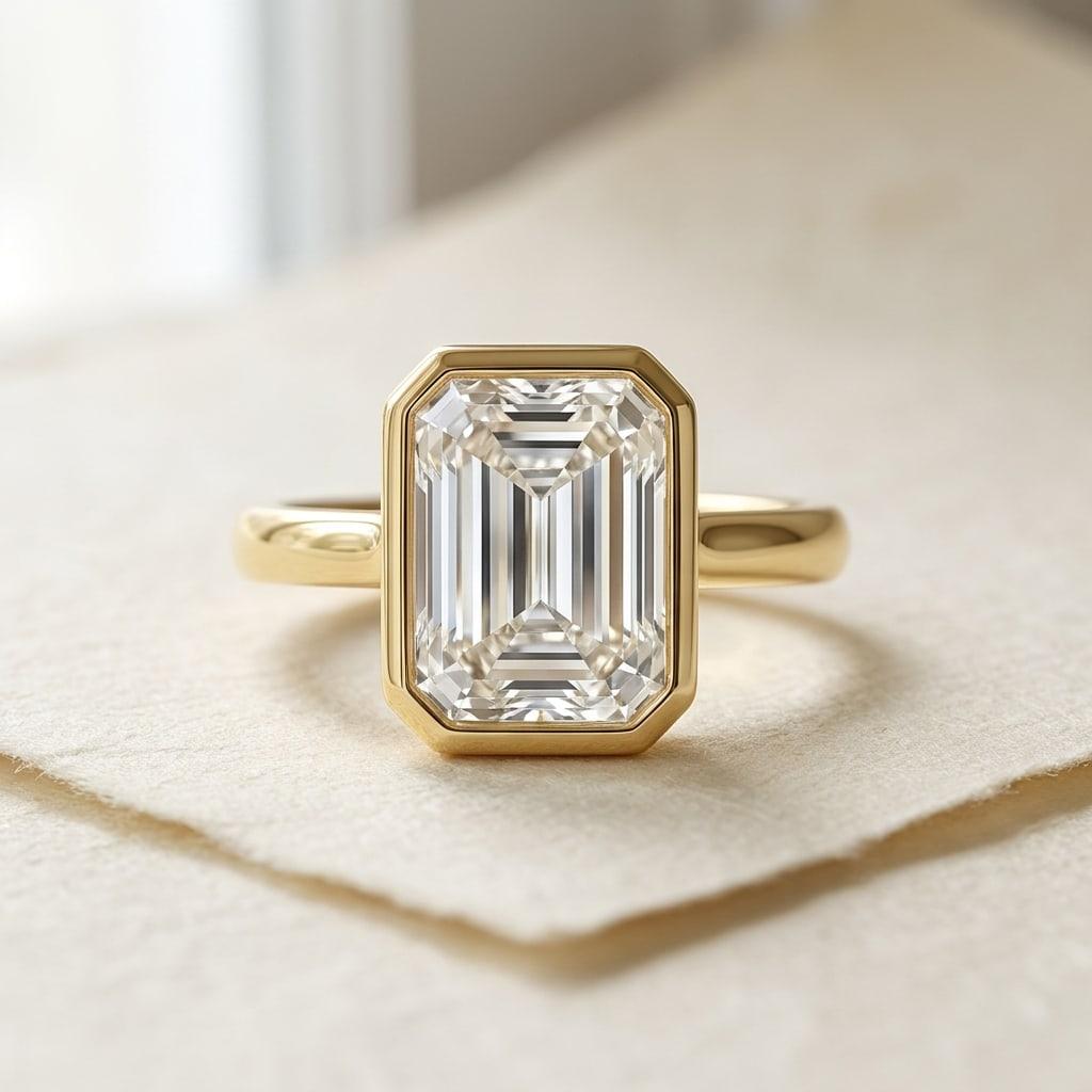 Espejo Bezel Ring