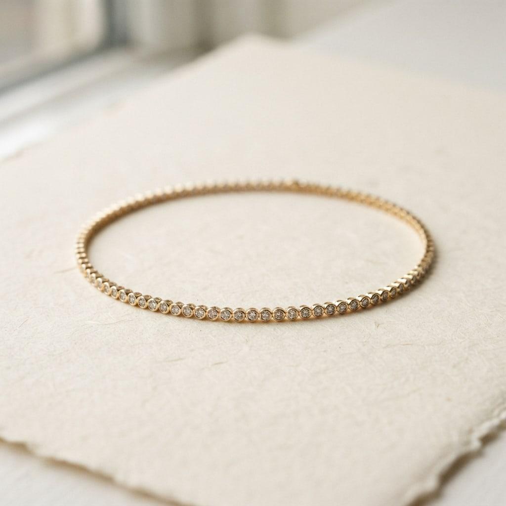 Hebra Petite Tennis Bracelet