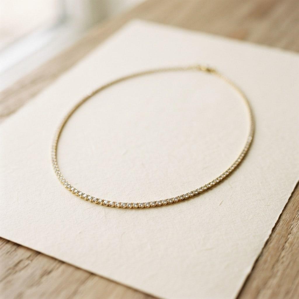 Hilo Petite Tennis Necklace