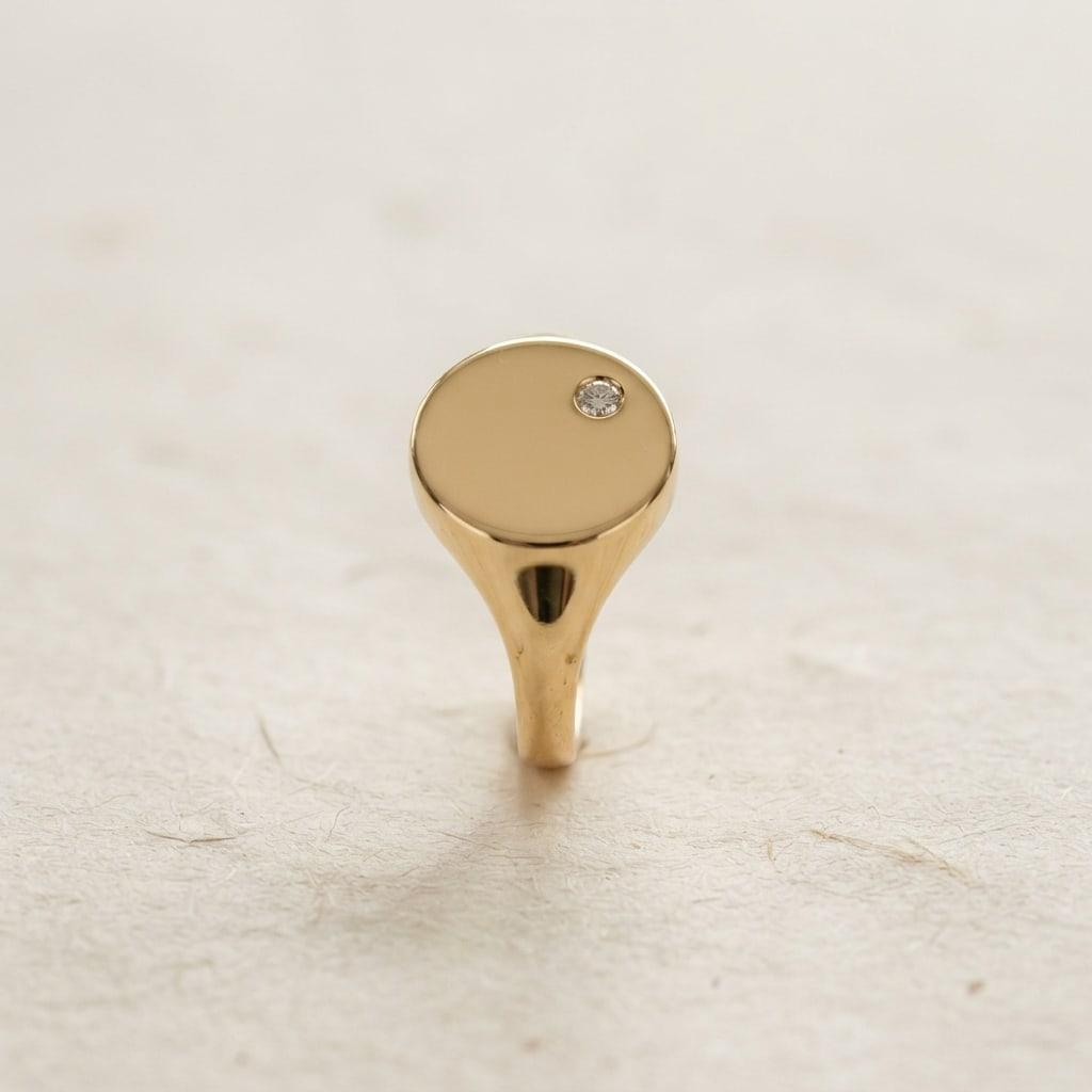Rumbo Diamond Signet